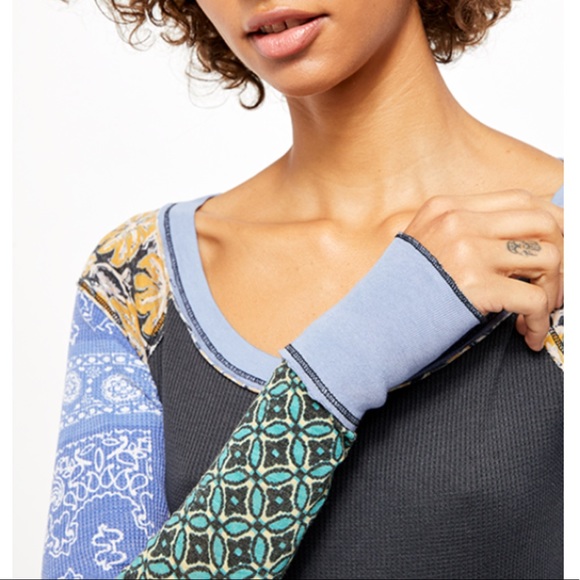 SALE ⏬ NWT Free People Bright Side Thermal - Picture 6 of 11
